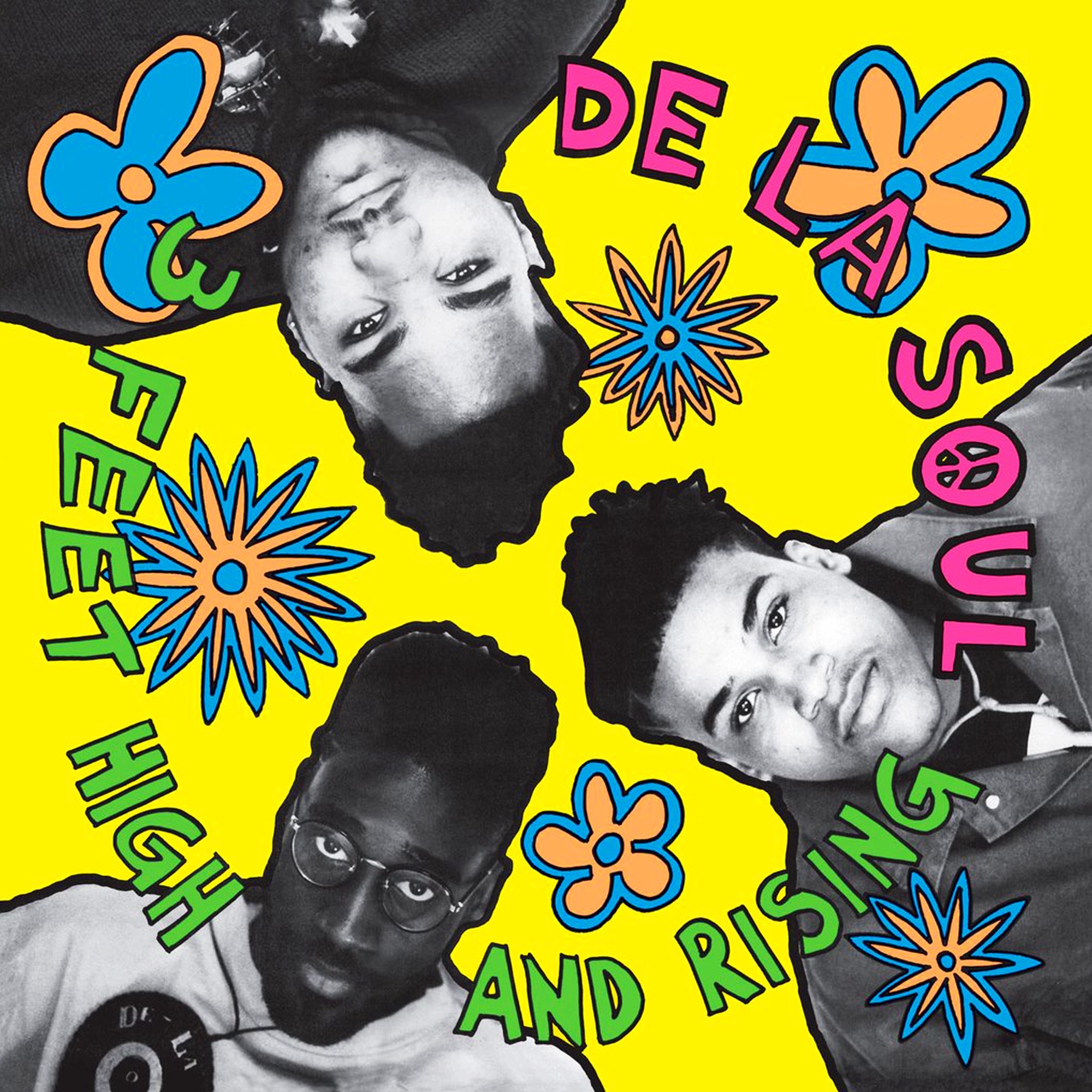 De La Soul – 3 Feet High and Rising cover